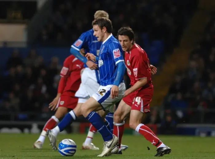 Framed Print : Clash of Champions: Ipswich Town vs. Bristol City (Season 08-09) Framed Print : Clash of Champions: Ipswich Town vs. Bristol City (Season 08-09)