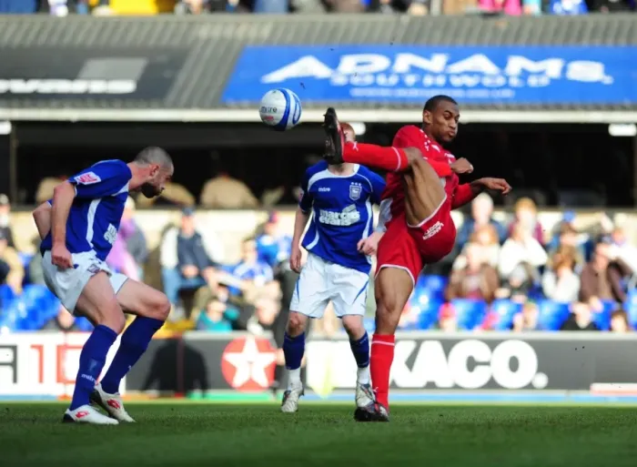 Framed Print : Clash of Champions: Ipswich Town vs. Bristol City - Season 09-10 Football Showdown Framed Print : Clash of Champions: Ipswich Town vs. Bristol City - Season 09-10 Football Showdown