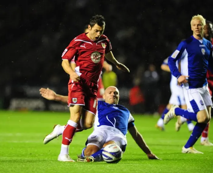 Framed Print : Clash of Champions: Leicester City vs. Bristol City - Season 09-10