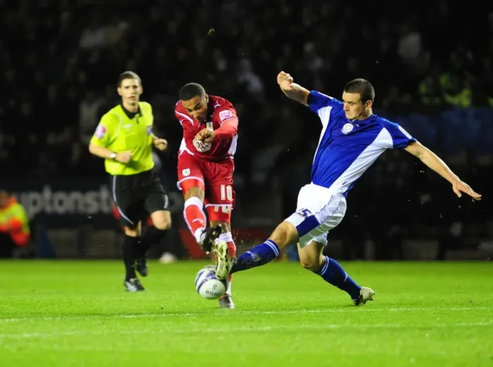 Framed Print : Clash of Champions: Leicester City vs. Bristol City - Season 09-10