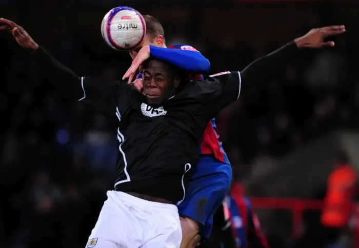 Framed Print : Clash in the Championship: Akinde vs. Hill - Crystal Palace vs. Bristol City, 09 / 03 / 2010