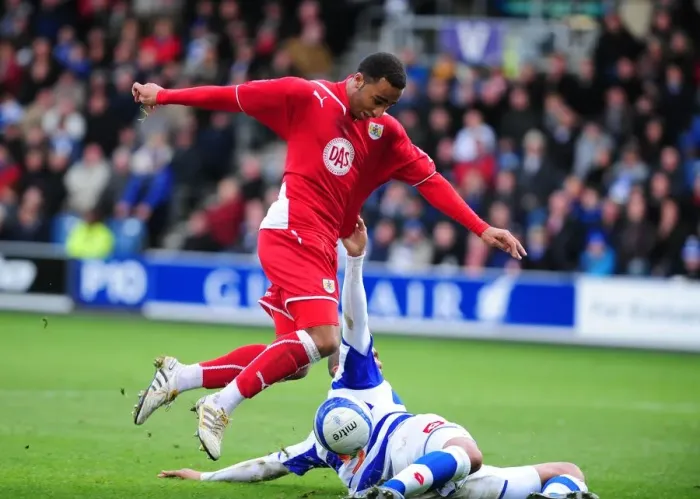 Framed Print : Clash of the Championship Contenders: QPR vs. Bristol City - Season 09-10 Football Rivalry