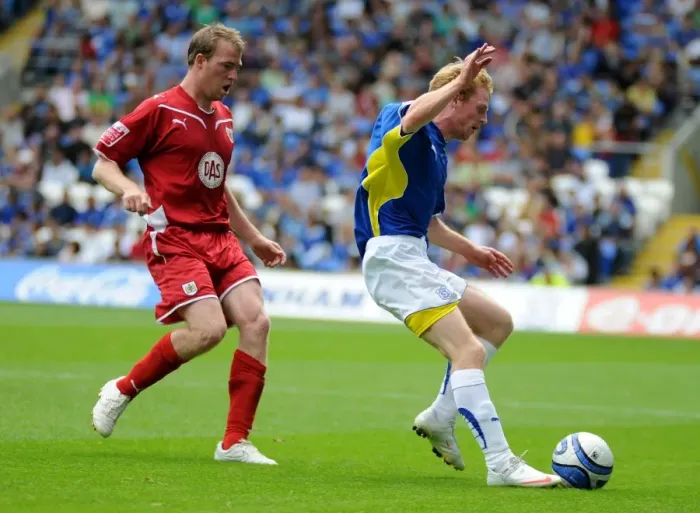 Framed Print : The Clash of the Cities: Cardiff vs. Bristol City - A Football Rivalry (Season 09-10)