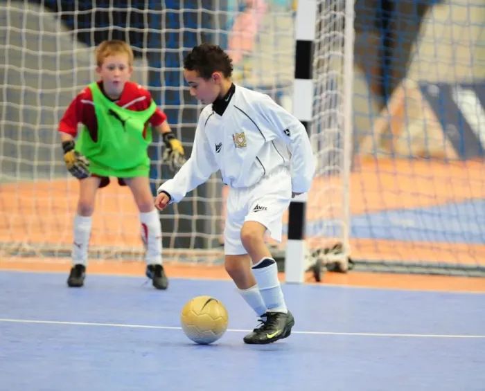 Framed Print : Clash of the First Teams: Academy Futsal Championship - Season 09-10: Bristol City vs MK Dons