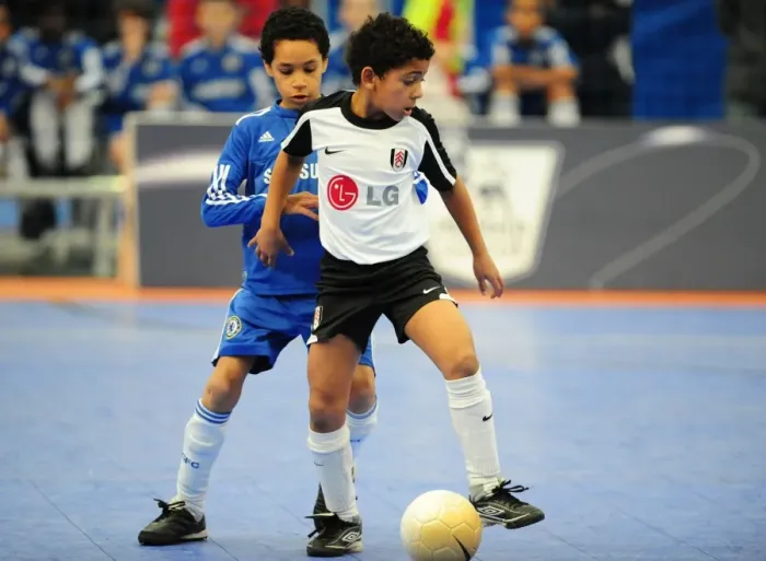 Framed Print : Clash of Football Titans: Bristol City Academy vs. Chelsea First Team - 09-10 Academy Futsal Tournament Framed Print : Clash of Football Titans: Bristol City Academy vs. Chelsea First Team - 09-10 Academy Futsal Tournament