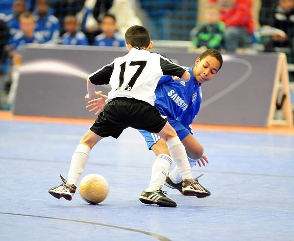 Clash of Football Titans: Chelsea vs. Bristol City FC - 09-10 Academy Futsal Tournament Highlights: A Fight for Victory