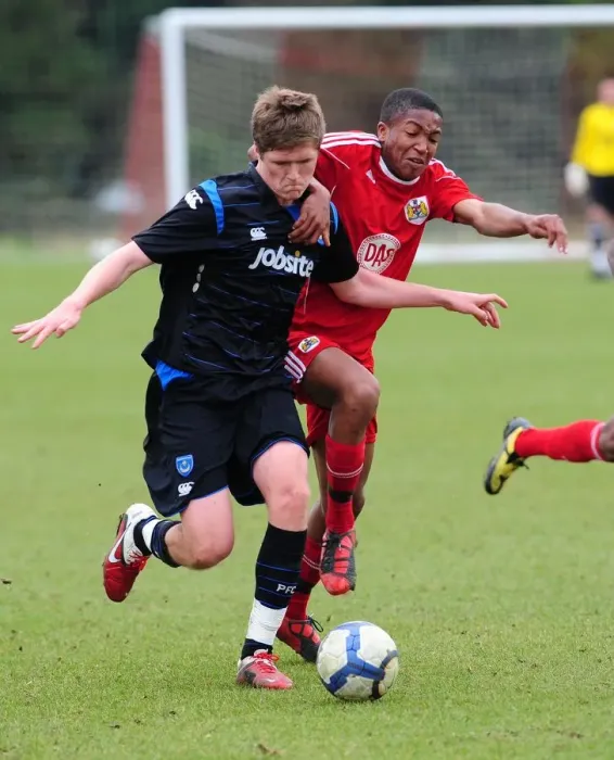 Framed Print : Clash of Future Stars: Bristol City Academy vs Portsmouth Academy - Season 10-11 Framed Print : Clash of Future Stars: Bristol City Academy vs Portsmouth Academy - Season 10-11