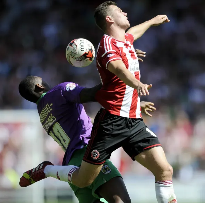 Framed Print : Clash of the Newcomers: McGahey vs. Emmanuel-Thomas - Kicking Off League One Season Framed Print : Clash of the Newcomers: McGahey vs. Emmanuel-Thomas - Kicking Off League One Season