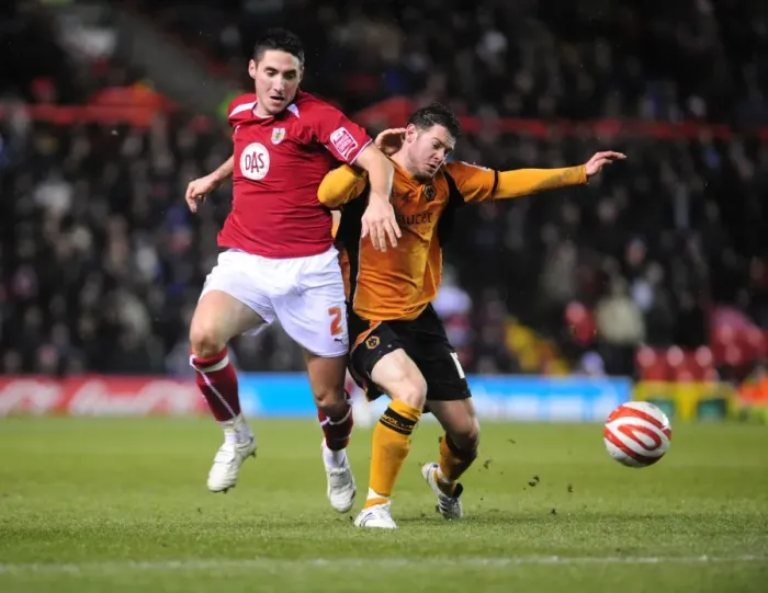 Framed Print : Clash of Titans: Bristol City vs. Wolverhampton Wanderers (Season 08-09) Framed Print : Clash of Titans: Bristol City vs. Wolverhampton Wanderers (Season 08-09)