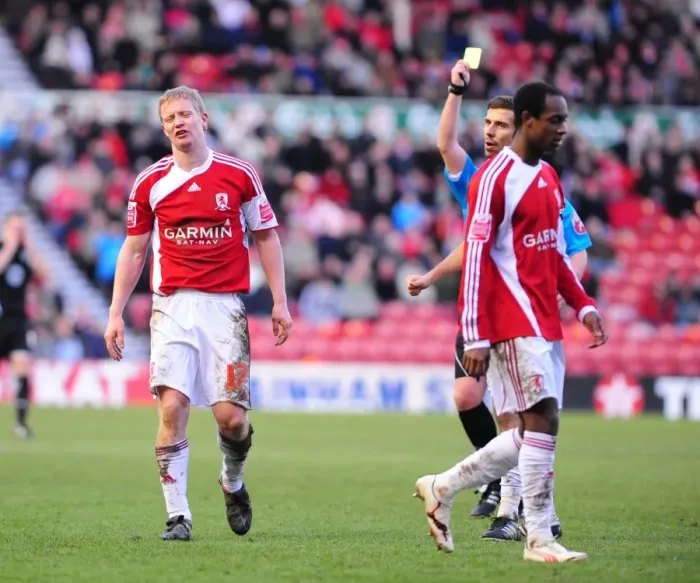 Framed Print : The Clash of Titans: Middlesbrough vs. Bristol City - A Football Rivalry (Season 09-10)