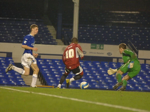 Clash at the U18s: Tristan Plummer Faces Off Between Everton and Bristol City