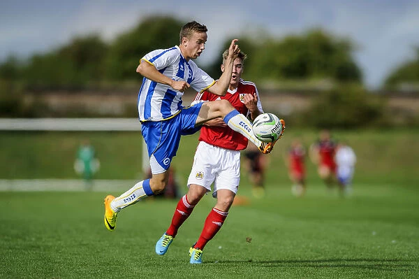Clash of the Young Talents: Jordan Drew vs Ben Withey in Bristol City U18 vs Brighton & Hove Albion U18 Football Match