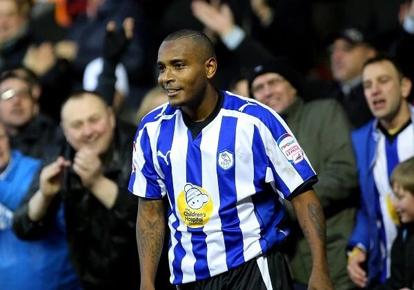 Clinton Morrison's Euphoric Celebration: Bristol City vs. Sheffield Wednesday in FA Cup Action, January 8, 2011