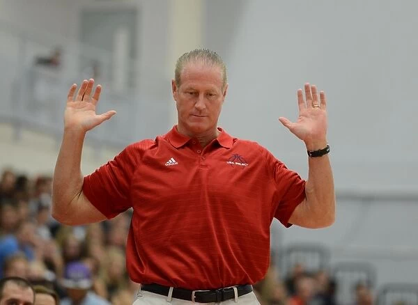 Coach Kilmartin Reacts to Ref's Decision in Bristol Flyers vs USA Select Match, September 11, 2014