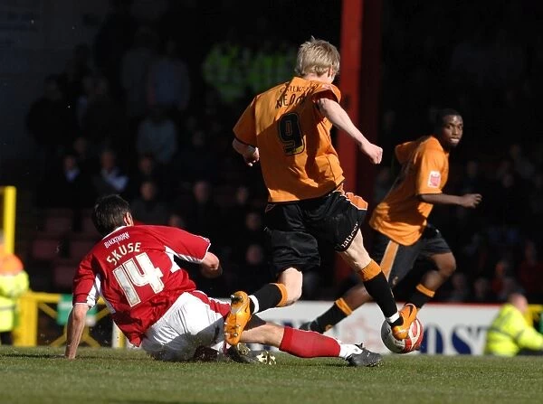 Cole Skuse in Action: Bristol City vs. Wolverhampton Wanderers