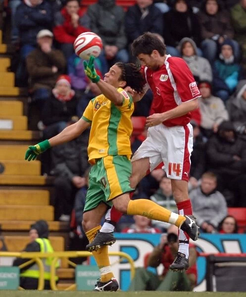 Cole Skuse in Action: Bristol City vs. Norwich City