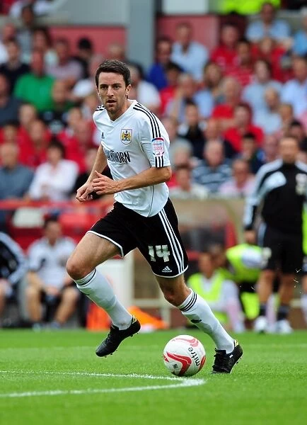 Cole Skuse of Bristol City in Action Against Nottingham Forest at The City Ground, 2012