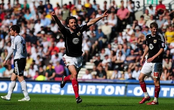 Cole Skuse's Double Strike: Bristol City's Championship Win Against Derby County (30th April 2011)