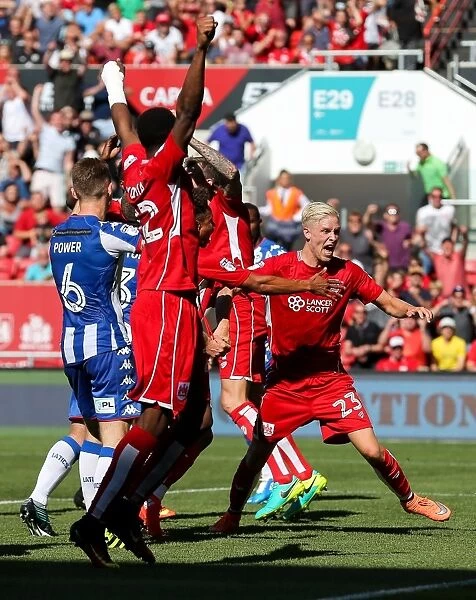 Controversial Goal: Magnusson's Effort Disallowed, Abraham Scores for Bristol City Against Wigan Athletic