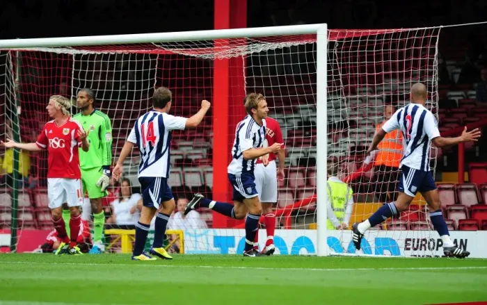 Framed Print : Craig Dawson Scores the Only Goal: Bristol City vs. West Brom, Championship 2011 Framed Print : Craig Dawson Scores the Only Goal: Bristol City vs. West Brom, Championship 2011