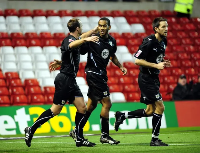 Framed Print : Danny Haynes Late Equaliser: Nottingham Forest vs. Bristol City