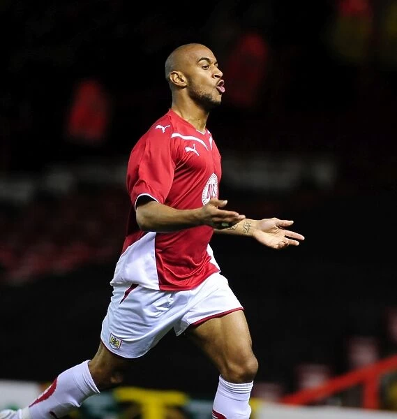 Danny Haynes Scores the Opener: Bristol City's Thrilling Victory over Barnsley (23 / 03 / 2010)