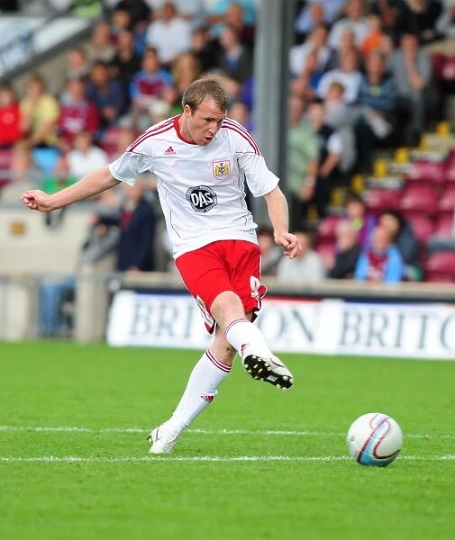 David Clarkson Scores for Bristol City in Championship Match Against Scunthorpe United - September 11, 2010