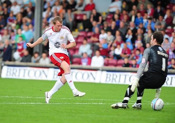 David Clarkson's Goal: Scunthorpe United vs. Bristol City, Championship 2010