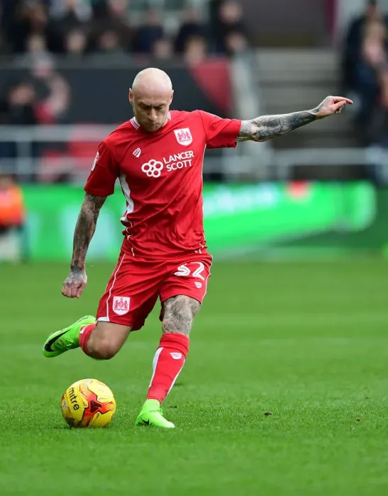 Framed Print : David Cotterill in Action: Bristol City vs Rotherham United, Sky Bet Championship, Ashton Gate, February 2017 Framed Print : David Cotterill in Action: Bristol City vs Rotherham United, Sky Bet Championship, Ashton Gate, February 2017