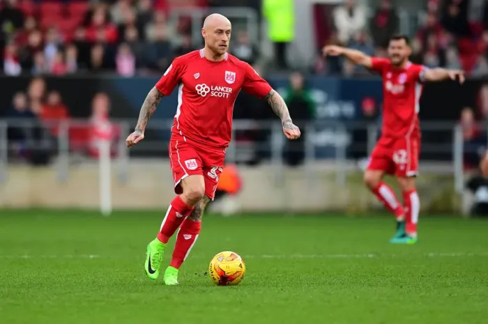 Framed Print : David Cotterill in Action: Bristol City vs Rotherham United, 2017 Framed Print : David Cotterill in Action: Bristol City vs Rotherham United, 2017