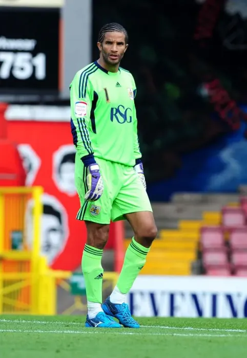 Framed Print : David James in Action: Championship Showdown - Bristol City vs. West Bromwich Albion, July 30, 2011 (Bristol City v West Brom) Framed Print : David James in Action: Championship Showdown - Bristol City vs. West Bromwich Albion, July 30, 2011 (Bristol City v West Brom)