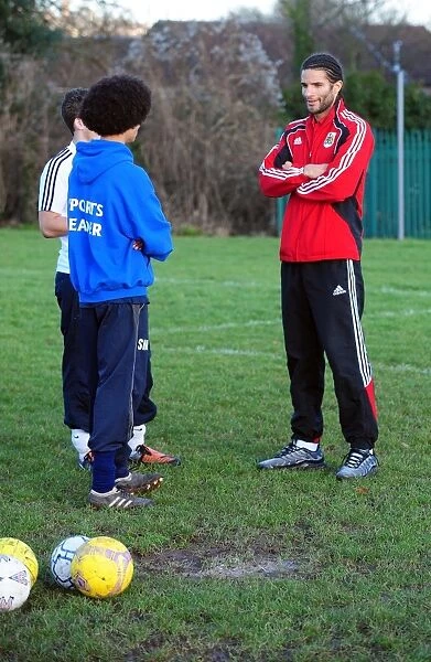 David James at Ashton Park School: A Season 10-11 Visit with the Bristol City FC Team