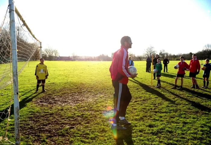 Framed Print : David James and Bristol City First Team Inspire Students at Ashton Park School - Season 10-11 Framed Print : David James and Bristol City First Team Inspire Students at Ashton Park School - Season 10-11