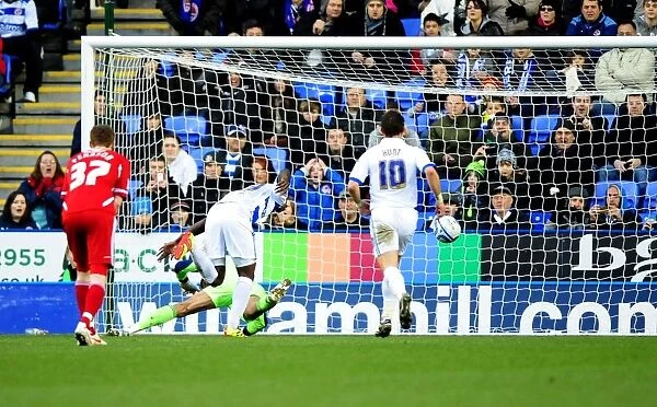 David James Dramatic Save and Heartbreaking Rebound: Roberts Scores for Reading Against Bristol City in 2012 Championship Match