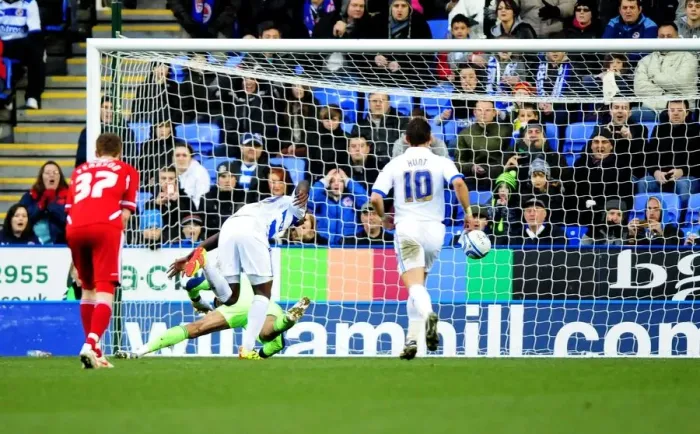 Framed Print : David James Dramatic Save and Heartbreaking Rebound: Roberts Scores for Reading Against Bristol City in 2012 Championship Match Framed Print : David James Dramatic Save and Heartbreaking Rebound: Roberts Scores for Reading Against Bristol City in 2012 Championship Match