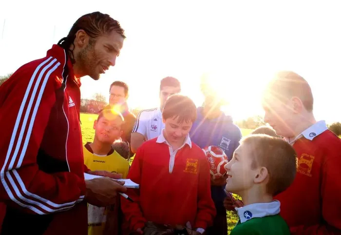 Framed Print : David James Visits Ashton Park School with Bristol City FC: A Memorable Day for Young Fans (Season 10-11) Framed Print : David James Visits Ashton Park School with Bristol City FC: A Memorable Day for Young Fans (Season 10-11)