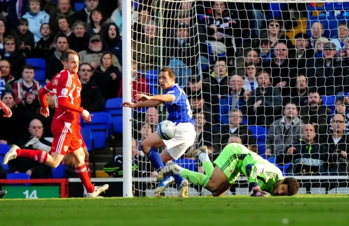 Framed Print : David James's Dramatic Save from Michael Chopra: A Pivotal Moment in Ipswich Town vs. Bristol City Football Match, March 2012 Framed Print : David James's Dramatic Save from Michael Chopra: A Pivotal Moment in Ipswich Town vs. Bristol City Football Match, March 2012