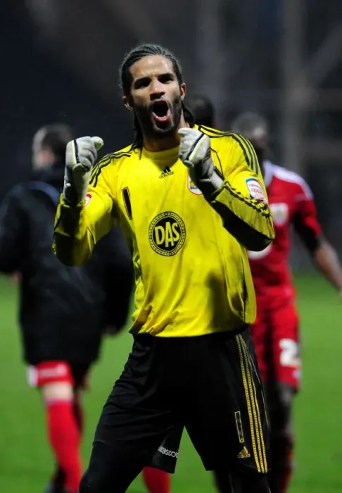 Framed Print : David James's Spectacular Save: Preston vs. Bristol City Championship Clash (05 / 02 / 2011) Framed Print : David James's Spectacular Save: Preston vs. Bristol City Championship Clash (05 / 02 / 2011)