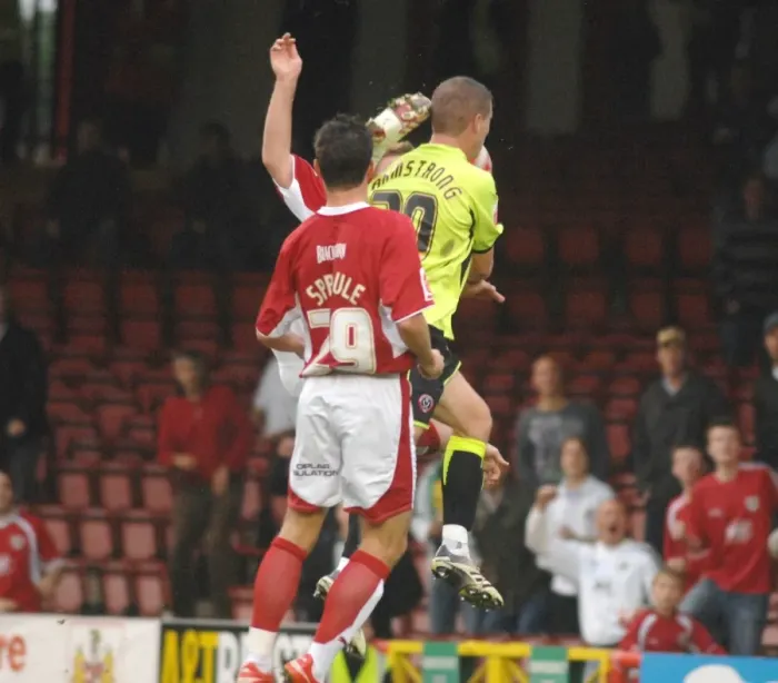 Framed Print : David Noble's Thrilling Goal: A Moment to Remember in Bristol City vs Sheffield United Framed Print : David Noble's Thrilling Goal: A Moment to Remember in Bristol City vs Sheffield United