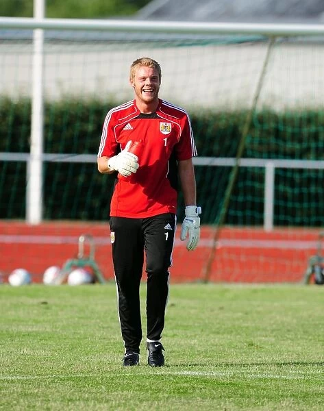 Dean Gerken in Action: Training with Bristol City FC