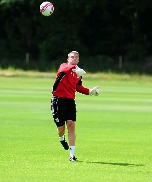 Dean Gerken: Focused Training - Bristol City Goalkeeper in Pre-Season Form