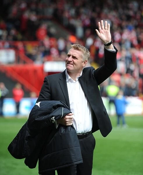 Dean Smith Leads Walsall at Ashton Gate: Bristol City vs Walsall, Sky Bet League One (May 2015)