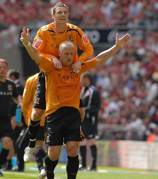 Dean Windass's Euphoric Goal Celebration: Bristol City's Play-Off Final Victory