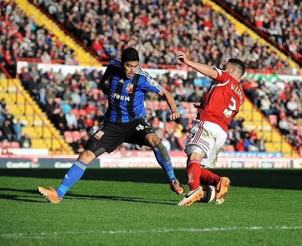 Debated Penalty at Ashton Gate: Derrick Williams vs. Massimo Luongo (Bristol City vs. Swindon Town, 2014)