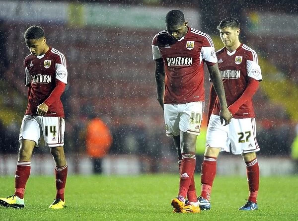 Dejected Bristol City Players: Bobby Reid, Jay Emmanuel-Thomas, Wes Burns Exit Ashton Gate After Loss to Rotherham United