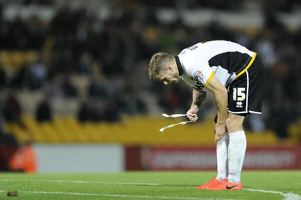 Dejected Michael O'Connor as Port Vale Suffer 0-3 Defeat to Bristol City