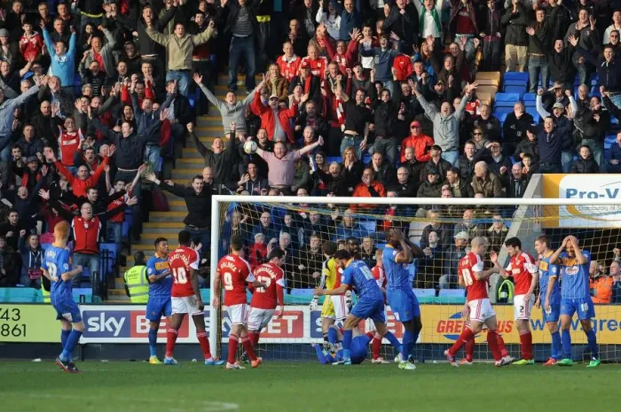 Framed Print : Dejected Shrewsbury Town Players Miss Final Opportunity in Shrewsbury Town v Bristol City Match Framed Print : Dejected Shrewsbury Town Players Miss Final Opportunity in Shrewsbury Town v Bristol City Match