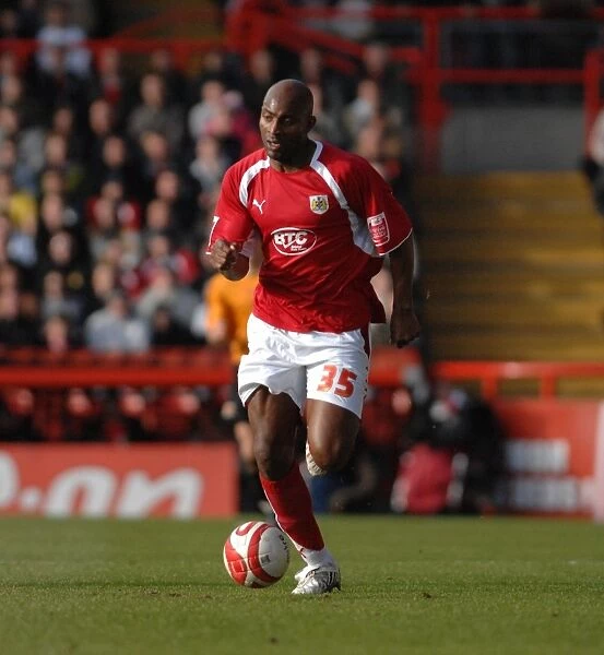 Dele Adebola: In Action for Bristol City Against Hull City
