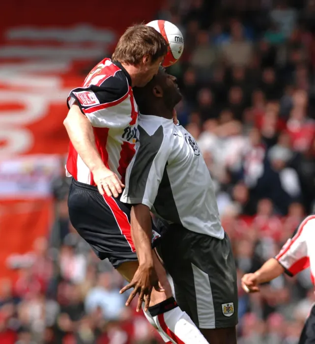 Framed Print : Dele Adebola in Action: Southampton vs. Bristol City