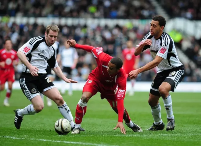 Framed Print : Derby County vs. Bristol City: A Football Rivalry - Season 08-09 Framed Print : Derby County vs. Bristol City: A Football Rivalry - Season 08-09